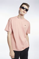 ESP เสื้อทีเชิ้ตคอกลม ผู้ชาย สีชมพู | Crew Neck Tee Shirt | 3755