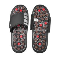 Acupressure Massage Slipper เครื่องนวดเท้าหยกหิน Acupoint รองเท้านวด