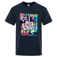 Anime Vaporwave Manga Japanese Tshirt Men Hop Quality Clothing Tshirts Cotton Street Loose Gildan