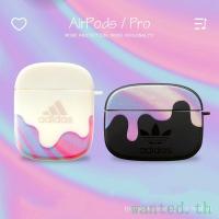 ┅☁❆ โคลเวอร์ละลายสายรุ้ง Airpods Pro case airpods 2/3/1 และ airpods Pro 3 ฝาครอบป้องกันกันชนกันกระแทก TPU เคลือบด้าน