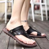 Summer Clip Toe Flip Flops Mens Sandals Male Shoes Fashion Flat Non-slip Slide Slippers Casual Beach Holiday Sport Zapatillas House Slippers