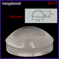 wangzhansi 1PC PMMA Plano เลนส์อะคริลิคใสคอนเดนเซอร์สำหรับซูมไฟฉาย LED โคมไฟจักรยาน