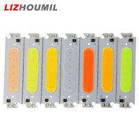 LIZHOUMIL 10ชิ้นโลหะ10X60*15มม2W แถบไฟสี่เหลี่ยมชิปลูกปัดโคมไฟ Diy Dc 12V