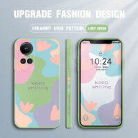 เคสม็อบขนาดเล็กสำหรับ OPPO Reno10 Pro 5G เคสคลุมทั้งหมดปลอกซิลิโคนน้ำลายขอบสี่เหลี่ยมเคสโทรศัพท์