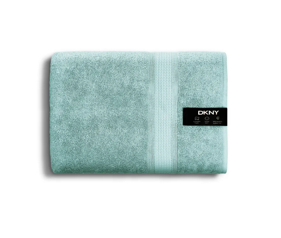 DKNY Home Empire Series Towel 100% Extra Soft Cotton with Low