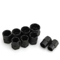 【NEW】 Motorbike Decorations Corner 11PCS Damaged Lug Nut Lock Remover Nut Removal Tool Car Wheel Nut Socket Screw Extractor Tool Twist Socket Kit 3/8 "&amp; 1/2"