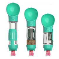 ✽✲❁ 3 In 1 Pet Dog Water Bottle With Poop Shovel Waste Bag Portable Outdoor Pet Dog Cat Travel Sports Drinking Feeder Dispenser