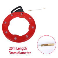 20M Fish Tape Reel Puller Conduit Ducting Rodder Pulling Wire Cable Ducting Rodder Pulling Wire Cable Electrician Fishing Tape