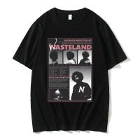 Brent Faiyaz T-shirt Music Album Wasteland Print T Shirts Men Casual Loose Cotton Tees Male Vintage Hip Hop Rock Tshirt