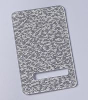 KR- for Strat Silver Sparkle Plastic ST Guitar Tremolo Cover Back Plate for Fender