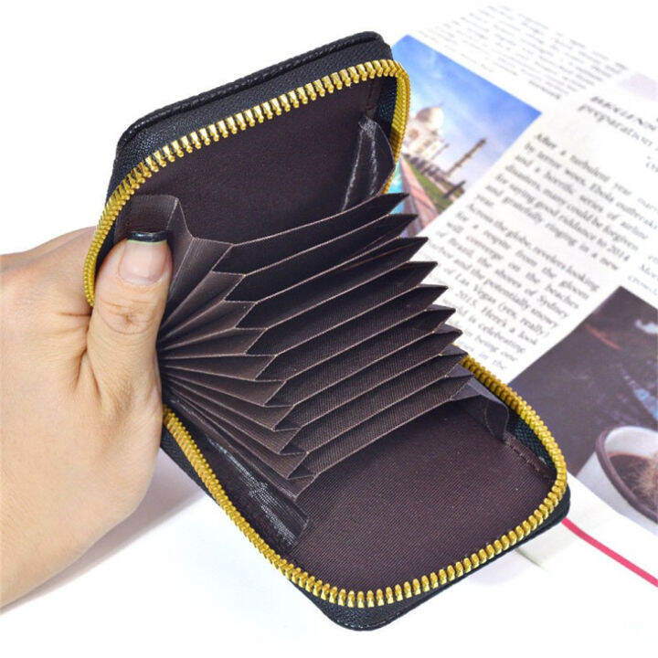 zipper-purse-unisex-id-card-holder-wallet-card-protect-case