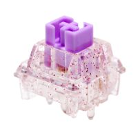 （Miss qis keycap）ปุ่มกดสวิตช์แบบเส้นตรง5pin RGB 30G 45G 62G 67G 80G Force Mx สวิตช์โคลนสำหรับคีย์บอร์ดแบบกลไกทอง60M