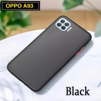 พร้อมส่ง Case OPPO A93 เคสออฟโป้ เคสกันกระแทก ปุ่มสีผิวด้าน ขอบนิ่มหลังแข็ง เคสโทรศัพท์ สินค้าส่งจากไทย