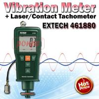 EXTECH เครื่องวัดความสั่นสะเทือน Vibration Meter + Laser/Contact Tachometer รุ่น 461880 /สีเขียว[ของแท้ จำหน่ายโดยตัวแทนแต่งตั้ง]