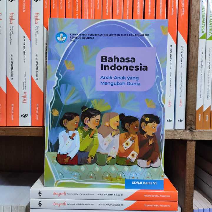 Buku Bahasa Indonesia Kelas 6 SD Kurikulum Merdeka Diknas | Lazada ...