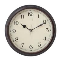 11 Inch Vintage Clock Retro Wall Clock Decorative Wall Clock Round Easy to Read Home Office School Clock