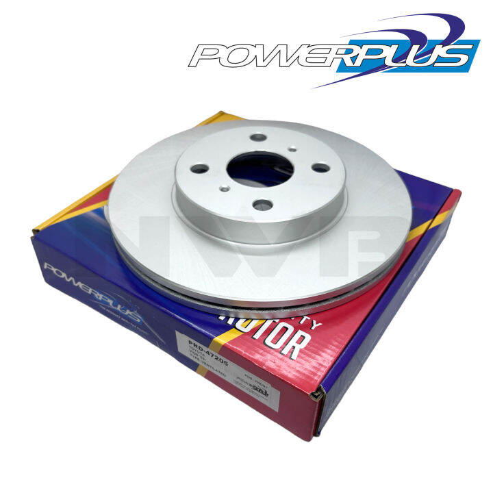 Powerplus Brake Disc Rotor Front for Toyota Vios, Echo Verso 19992007