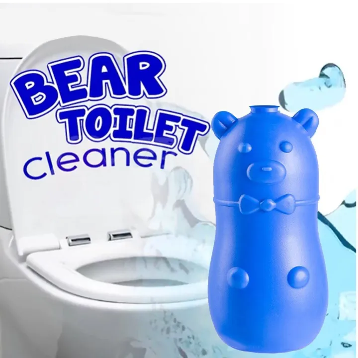 Toilet Flush Cleaner Blue Grizzly Bear | Lazada