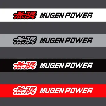 Buy Mugen Power Windshield Banner Vinyl Decal With 3 Colored Online in  India 