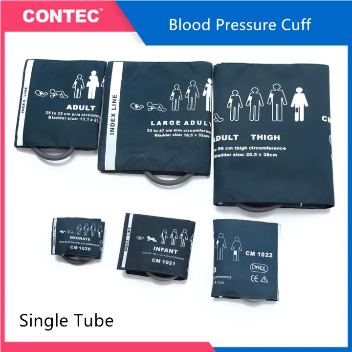 CONTEC 6 Size Reusable BP Cuffs Adult/ Neonatal/Pediatric/child/adult ...