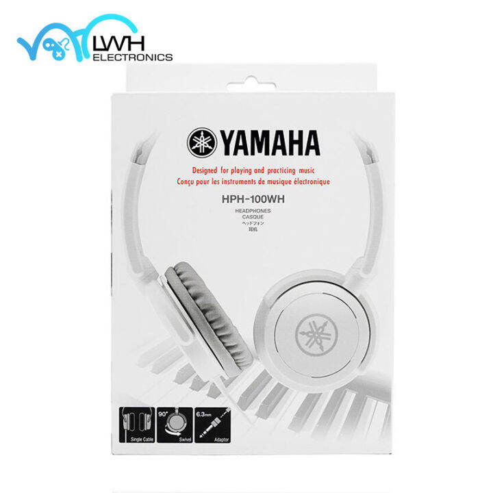 yamaha-hph-100หูฟังแบบมีสายปิดด้านหลังแบบไดนามิก-ใส่สบายและคุณภาพสูงหูฟังแบบครอบหู