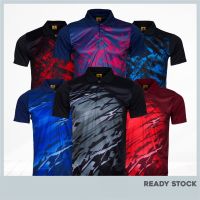 Unisex Sublimation Collar Jersey Quick-dry Tee Black / Red / Navy / Royal/ Magenta comfortable