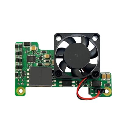 For Raspberry Pi 3B+/4B PoE HAT Module Power-Over-Ethernet Expansion Board +Cooling Fan Easy to Use