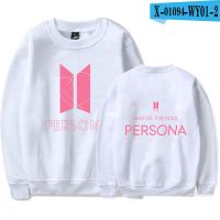 2019แผนที่ Person BTS แฟชั่นพิมพ์เสื้อกันหนาวคอกลมผู้หญิง/เสื้อแขนยาวผู้ชาย Kpop เสื้อสไตล์ตามท้องถนนเสื้อผ้า