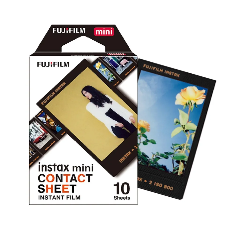 10 Sheets Fujifilm Instax Mini Film Pack - For Fuji Mini 7s 8 9 11 40  Camera Link 2 Printer Mini EVO