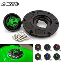 NINJA Motorcycle Fuel Tank Cover Cap CNC Aluminum Accessories for Kawasaki Ninja 250 300 Z250 Z300 2017 2018 2019 2020 2021