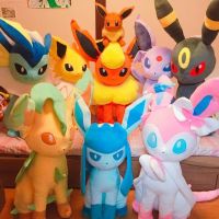 【CC】 of the Year Eevee Evolution Plushies Sylve Jolteon Vaporeon Glaceon Flareon Stuffed Kawaii Hobbies