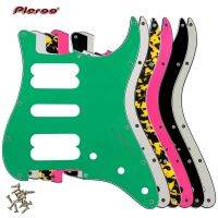 Pickguard กีตาร์ที่มีคุณภาพ-สำหรับเราผู้เล่น11รูสกรูเริ่มต้น Humbucker รอยขีดข่วนแผ้น HSH เดียว