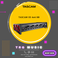 ส่งฟรีทั่วประเทศ TASCAM US 4x4 HR  ออดิโออินเตอร์เฟส ขนาดพกพา 4IN/4OUT (สินค้าใหม่แกะกล่อง รับประกันศูนย์ไทย)