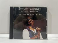 1 CD MUSIC ซีดีเพลงสากล STEVIE WONDER LOVE SONGS 20 CLASSIC HITS MOTOWN (C12G56)