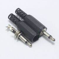 5Pcslot 3.5mm 234 Pole Audio Jack Plug Headphone male Connector 3.5mm jack plug 3.5 Monostereo plug Black Plastic
