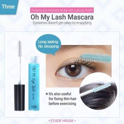 Etude House Oh! m Eye Lash Top Coat  มาสคาร่าใสที่ช่วยเคลือบขนตาให้อยู่ทรงสวยได้ยาวนาน