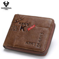 Mens Genuine Leather Wallet Zipper Small Purse Card Holder Top Quality Man Carteira Coin Purse Male Porte Monnaie Money Bag
