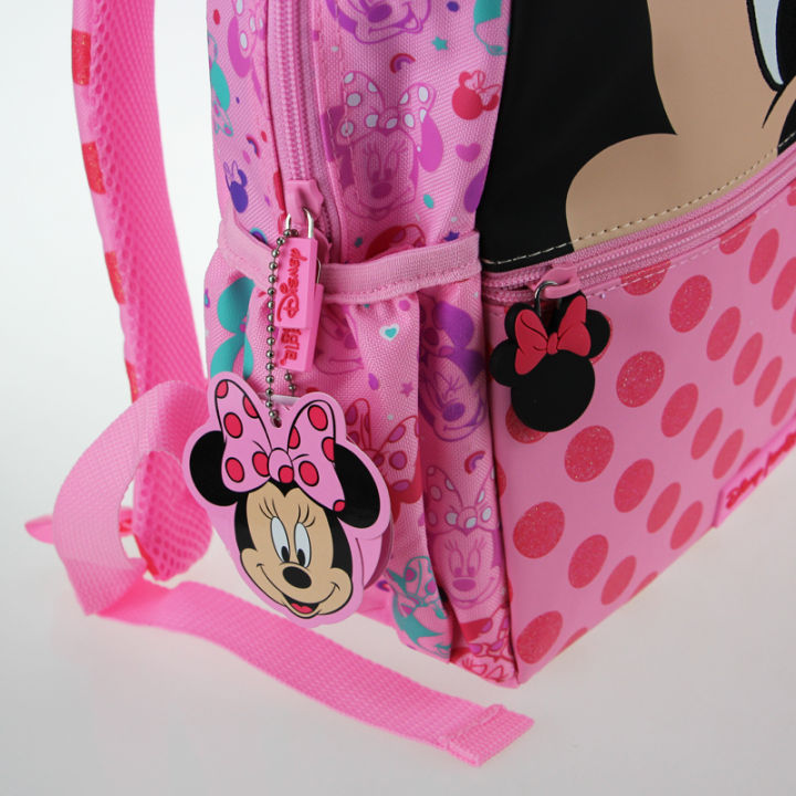 กระเป๋านักเรียนสำหรับเด็กของแท้น่ารักเด็กผู้หญิงเป้สะพายหลังการ์ตูนอุปกรณ์การเรียนอายุ14นิ้ว4-7ปี