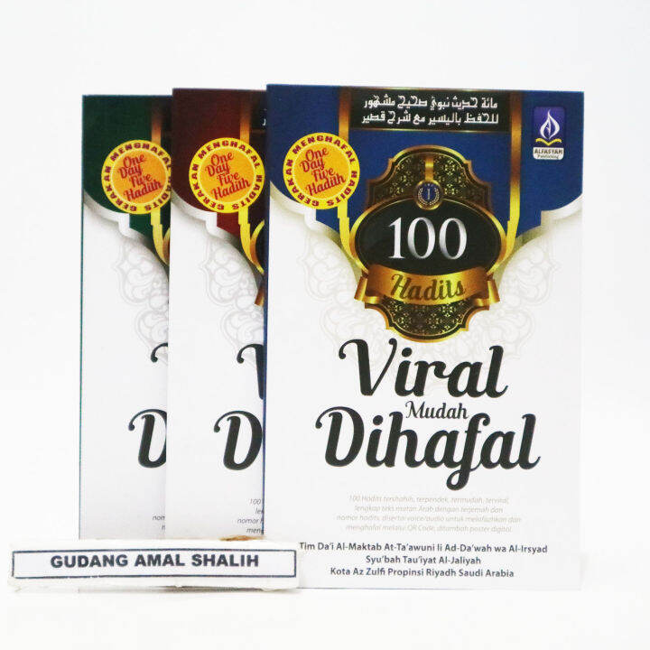 Paket 3 Jilid - Buku 100 Hadits Viral Mudah Dihafal - Alfasyam | Lazada ...