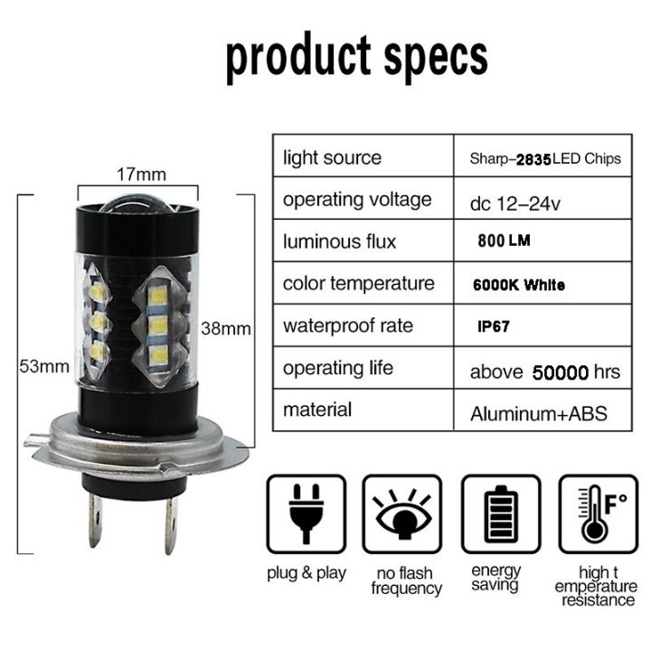 4x-led-ไฟหน้าไฟต่ำสูงรถจักรยานยนต์80w-ice-blue-สำหรับ-buell-lightning-xb12scg-2005-2010-lightning-xb12s-2004-2008