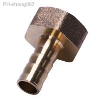 4X Gold Brass Fitting 10Mm Hose Barb 1/2 Inch NPT Female Thread Straight Connector