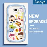 Dienya เคสปลอกสำหรับ Samsung J4บวก2018 J4ลายการ์ตูนน่ารักนาซ่าบัซไลท์เยียล์ใหม่ Colour Macaron เวฟบอร์เคสมือถือนิ่มกันกระแทกแบบใสกล้องสุดสร้างสรรค์เคสซิลิกาเจลฝาครอบป้องกัน