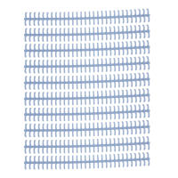 10 Pcs Loose Leaf Binding Spine 30 Hole Cuttable Wear Resistant PP Plastic 10Mm Binding Comb For Student Office Light Blue