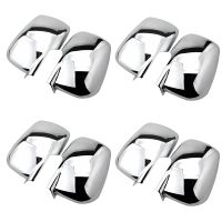 4X Car Chrome Side Door Rearview Mirror Cover for Journey Freemont 2009 - 2018