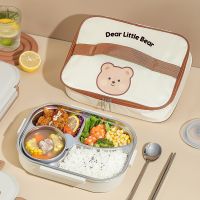 New Thermal Lunch Box Portable Japanese Style Bento Box Lunchbox Leakproof Food Container Microwave oven Dinnerware for Students