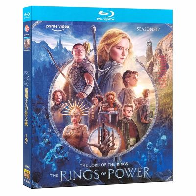 (In stock)💽 Blu-ray TV series The Lord of the Rings Ring Power BD Disc 1-8 Complete Works Highlights English Chinese subtitles