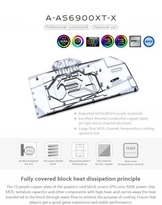 bykski-gpu-water-cooling-block-สำหรับ-asus-tuf-rx-6900xt-6800xt-o16g-gaming-vga-liquid-cooler-blackplate-a-as6900xt-x