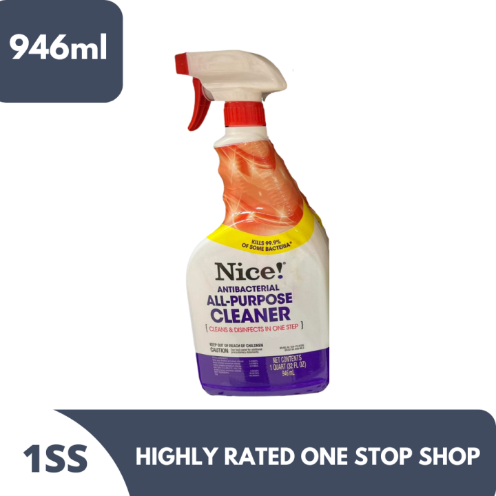 Nice! Antibacterial AllPurpose Cleaner 946ml Lazada PH