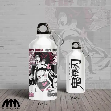 Demon Slayer: Kimetsu No Yaiba Kamado Siblings Checker Water Bottle