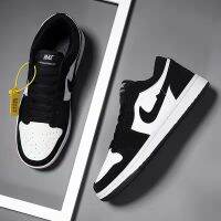 2023 HOT [Original] ΝΙΚΕ A J 1 Black Toe Basketball Shoes Low Cut Casual Sneakers For Men Shoes Size 41-45 {Free Shipping}